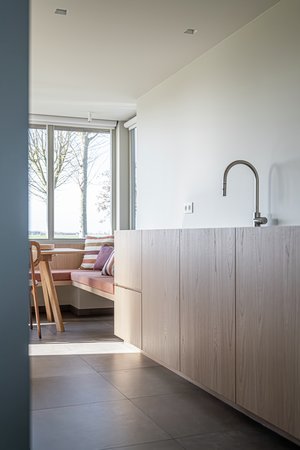keuken met zitbank
